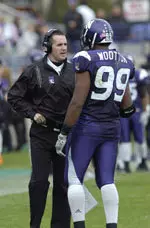 Head coach Pat Fitzgerald and the Wildcats have one more practice remaining before Saturday's Spring Game.