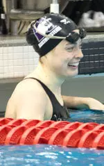 Freshman Ellen Grigg broke the oldest school record at the Big Ten Championships. Her time of 4:43.92 in the 500 free broke the previous record from 1990.