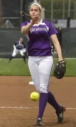 Sophomore Lauren Delaney had a big week, earning Big Ten Pitcher of the Year and Big Ten Tournament MVP honors.
