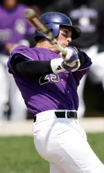 Jake Goebbert hit his team-leading 10th homer of the season in the fifth inning.
