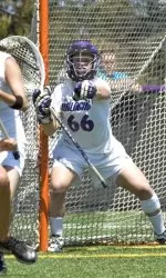 Junior goalkeeper Morgan Lathrop ranks second in the nation in goals against average (6.86).