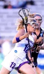 Senior defender Christy Finch was one of four Wildcats named IWLCA/US Lacrosse All-Americans.