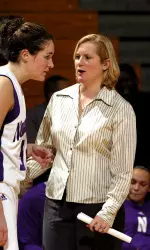 Head coach Beth Combs resigned as Northwestern's head women's basketball coach.