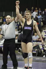 Nick Hayes was one of three Wildcats to be named to the NWCA's All-Academic Team.