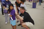 Coach Fitz and his entire team showed fans a good time at Ryan Field Friday night.