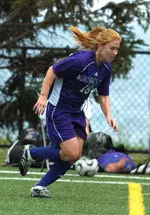 Emiily Langston is tied for the team lead in goals with two.