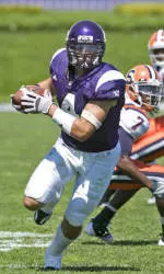 Brendan Smith returned an interception 26 yards for a score in NU's opening week win vs. Syracuse.