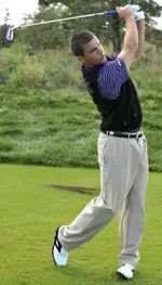 Junior Matt Denison shaved seven strokes off his Friday round to contribute a 2-over 72 Saturday.