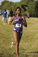 Senior Marcellee Fullwood placed third among Wildcats at the Mississippi State Invitational.