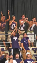 Fans were treated at the NU volleyball game against UCLA on Sept. 20, the biggest Chipotle Big Game ever.