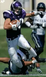 Wide receiver Eric Peterman caught two passes for 73 yards and completed a 25-yard pass to C.J. Bachér on a QB throw-back in the win at Duke.