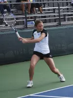 Senior Georgia Rose and the Wildcats open spring play this weekend in the Wildcat Invite at the Combe Tennis Center.