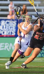 Senior Hilary Bowen set a program record with 81 goals in 2008, and was named the NCAA Championship MVP for the second-straight year.