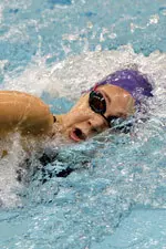 Jenn Kocsis won both distance freestyle events Saturday against No. 22 Michigan.