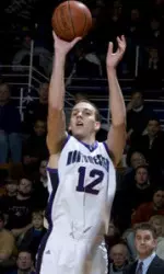 Freshman Luka Mirkovic came off the bench Thursday against Purdue to contribute 8 points, 4 rebounds and 3 assists.
