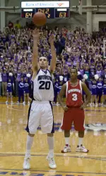 Craig Moore tallied 26 points and went a perfect 8-for-8 from the free throw line in Saturday's win.