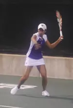 Lauren Lui is into the semifinals of the flight A singles bracket at the Wildcat Invitational.