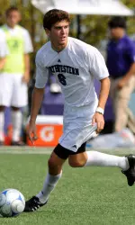 Chris Ritter has appeared in all 11 matches, including making nine starts, during his freshman season.