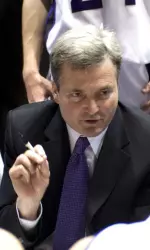 Northwestern head coach Bill Carmody has four starters and 12 letterwinners returning to this year's team.