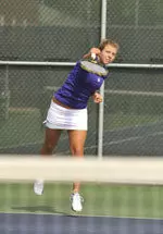 Elena Chernyakova teamed with Lauren Lui to shut out a duo from Ohio State in doubles action Friday.