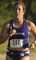 Paulina Garcia placed third for NU to help the 'Cats to a fifth-place team finish Saturday.