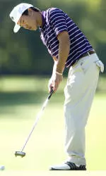 Eric Chun is in contention at the inaugural Asian Amateur Championship.