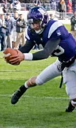 Mike Kafka was borderline brilliant against the nation's best defense before exiting with an injury Saturday.