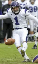 Stefan Demos' routine has him 8-for-8 on field goal tries this season.