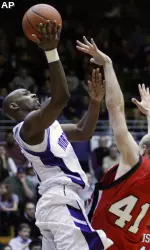 Jeremy Nash made his second career start and had 20 points, four rebounds and four steals.