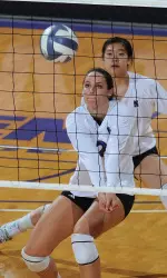 Senior Ariel Baxterbeck will be honored along with Kate Nobilio on Senior Night Saturday.