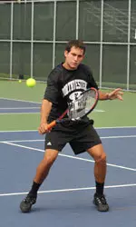Senior Alex Sanborn advanced to the consolation final.