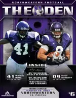 The Oct. 24, 2009, Northwestern football game program.