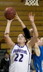 Amy Jaeschke was named Big Ten co-Player of the Week on Monday.