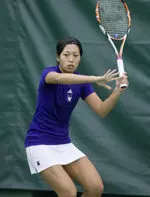 Lauren Lui knocked off Texas' Maggie Mello at the Duals in the Desert on Saturday.