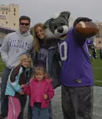 Become a Family of the Game at an upcoming Northwestern men's basketball game!