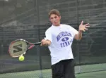 Sophomore Pete Rispoli has a 3-0 record in singles.