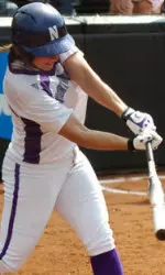Kelly Dyer gave Northwestern a 3-0 lead in the first inning with a two-run triple.