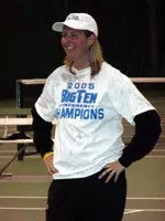 Head coach Claire Pollard guided No. 1 Northwestern to its first ITA Indoor Team Championship over the weekend in Madison.