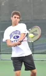 Freshman Eric Spector has a 6-0 singles record.