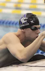 Senior Adam Beckman is in the first championship final of his career at the Big Ten meet after making the top eight in the 200 back Saturday.