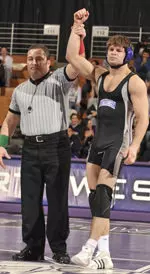 Jake Herbert improved to 22-0 in Champaign Friday night.