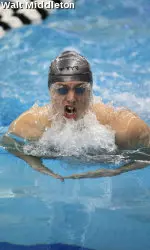 Senior Eric Nilsson is a veteran of three previous NCAA Championship meets.