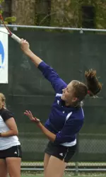 Maria Mosolova coasted to a 6-0, 6-2 win against Illinois' 86th-ranked Leigh Finnegan.