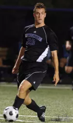 Senior Brian Usinger was named the recipient of the team's Leadership Award.