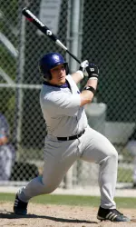 Tony Vercelli had three hits in Northwestern's win.