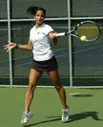 Nazlie Ghazal is 15-1 in dual singles matches in 2009.
