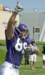 Superback Josh Rooks caught seven passes, including two for touchdowns, during the 2008 season.
