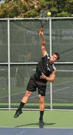 Junior Andrew McCarthy will kick off Flight A singles play Friday afternoon.