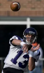 Mike Kafka broke Drew Brees' Outback Bowl passing record in just three quarters.