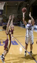 Amy Jaeschke and the Wildcats face Michigan State Thursday evening.